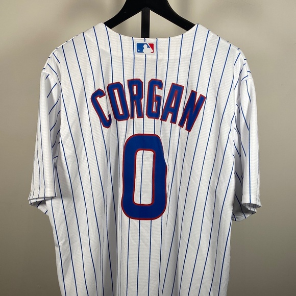 Men's Chicago Cubs Nike White Corgan Jersey - Picture 2 of 4